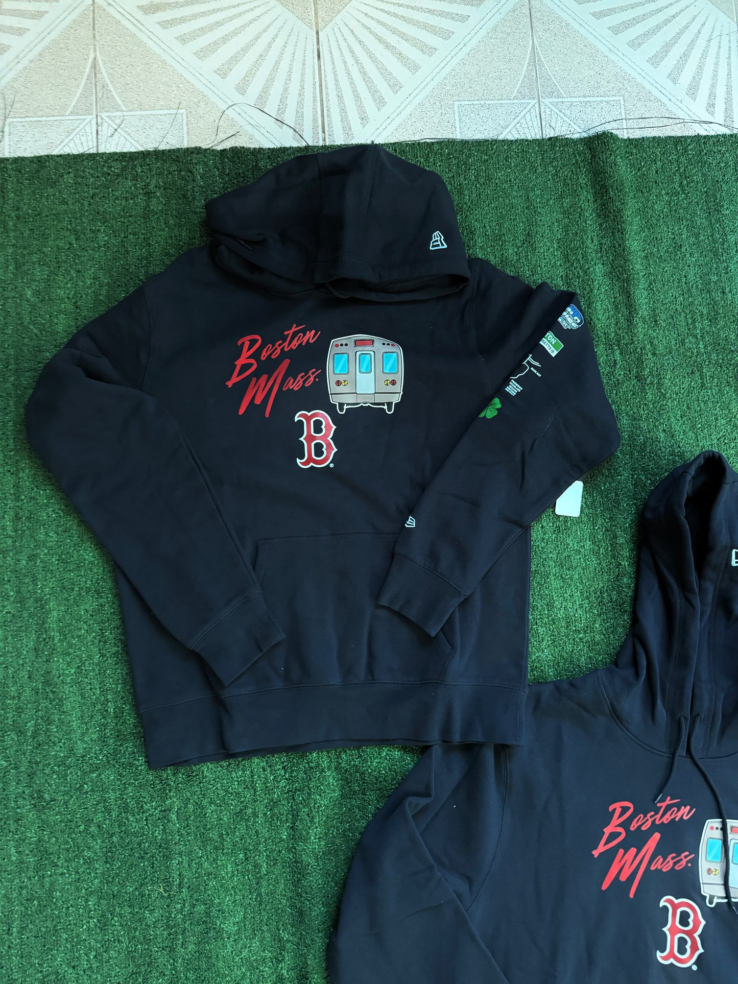 Sudadera Boston grande y extra grande