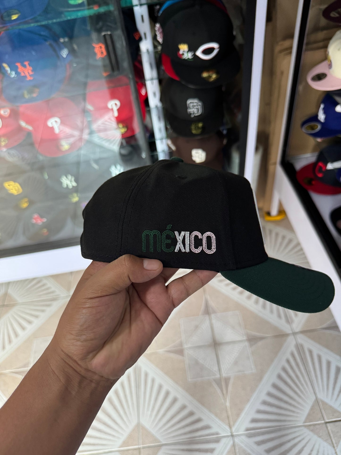 México ajustable curva