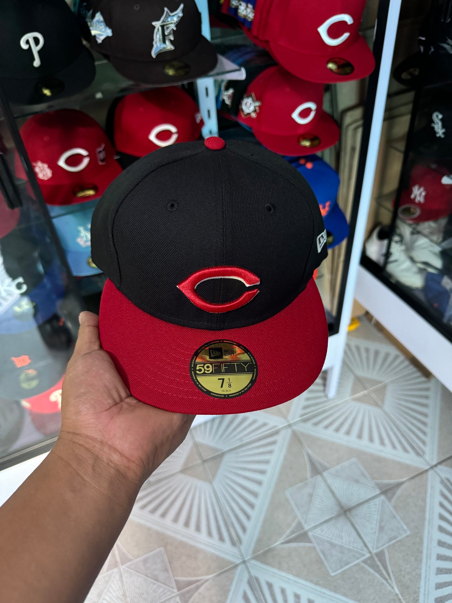 Reds clásica 6 7/8 ,7 , 7 1/8, 7 1/4 y 7 3/8 (mayoreo 790$)