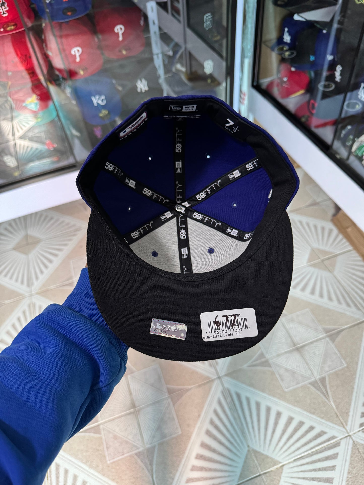 DODGERS 7 1/4 y 7 3/8 (mayoreo 790$)